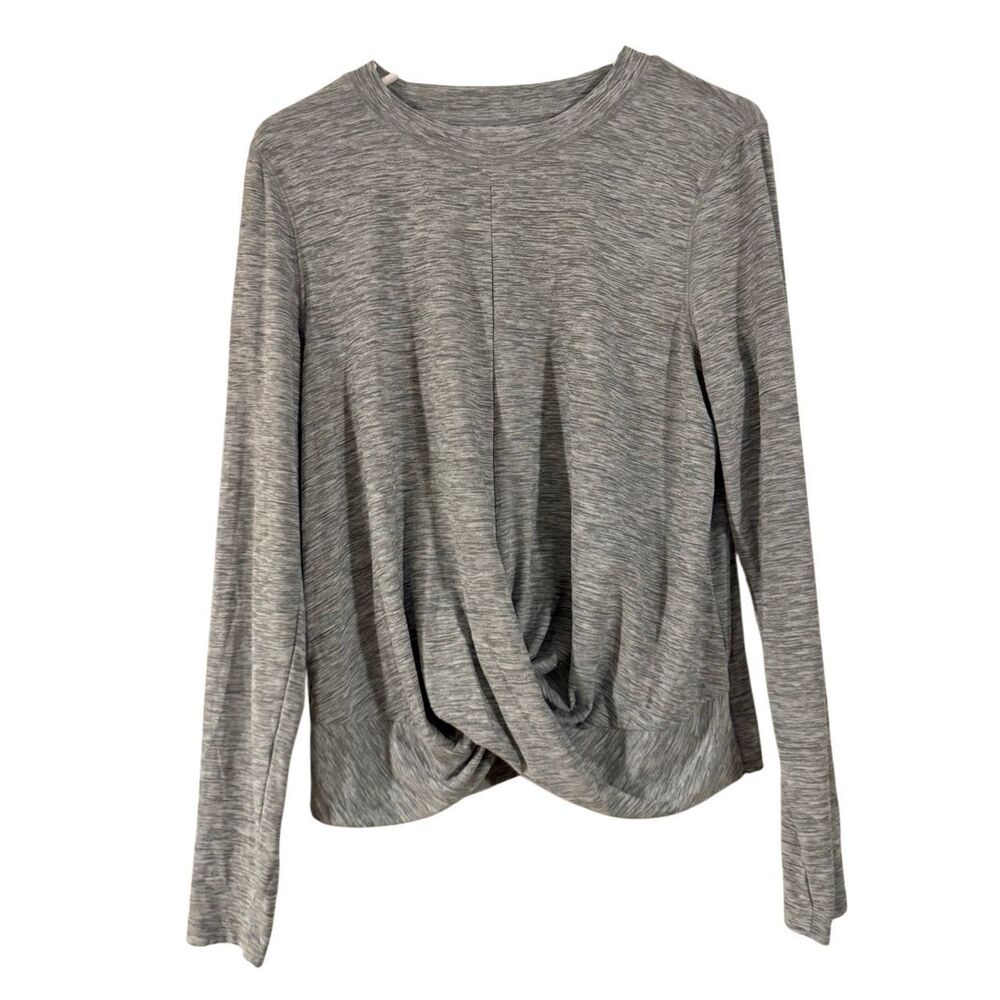 Old navy active breath one grey athletic top size large - Picture 9 of 9